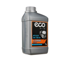 Масло моторное полусинтетическое для четырехтактных двигателей ECO 10W-40 SL/CF, 1 л (API SL/CF, всесезонное)