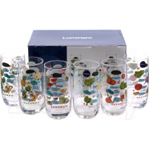 Набор стаканов стекл. Smoothies Set 0.35л 6шт арт. P5411 Набор стаканов стекл. Smoothies Set 0.35л 6шт арт. P5411