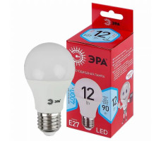 Лампочка светодиодная ЭРА RED LINE LED A60-12W-840-E27 R Е27/E27 12 Вт груша нейтральный белый свет