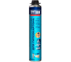 Клей-пена для гипсокартона пистолетная TYTAN 0,84л