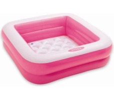 Надувной детский бассейн Play Box, 86х86х25 см, INTEX (для детей от 1 до 3 лет)