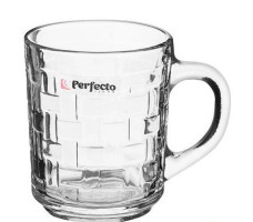 Кружка стеклянная PERFECTO LINEA 0,23 л арт. 30-230050