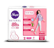 Прокладки Sleepy Natural Slim extra thin 3в1 7 шт.