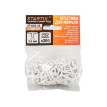 Крестики д/кафеля 2,0мм 200шт STARTUL STANDART (ST4302-20)