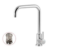 Смеситель для кухни (SUS 304) D35 AVZAR4-B304CH хром AV Engineering