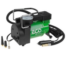 Компрессор автомобильный ECO AE-013-4 (12 В, 130 Вт, 35 л/мин, 10 бар (манометр 7 бар), сумка)