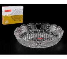 Салатник стеклянный, овальный, 270х220 мм, Нью Карат (New Carat), NORITAZEH