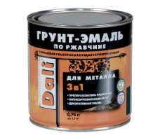 Грунт-эмаль 3в1 серый 0,75л
