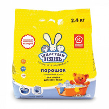 Средство для стирки детского белья порошкообразное, 2,4 кг Ушатый нянь Средство для стирки детского белья порошкообразное, 2,4 кг Ушатый нянь
