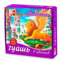 Гуашь "Фантазия" 9 цветов арт. 25С 1528-08 Гуашь "Фантазия" 9 цветов арт. 25С 1528-08