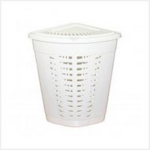 Корзина д/ белья  45,0л угловая (белый)