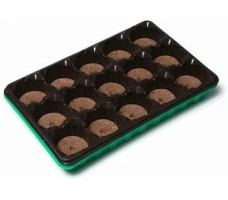 Лоток для рассады пласт. 15 ячеек с крышкой арт. 3496