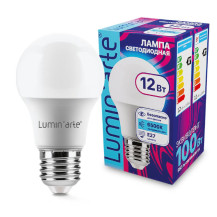 Лампа светодиодная LUMINARTE арт. LSTD-A60-12W6KE27 Лампа светодиодная LUMINARTE арт. LSTD-A60-12W6KE27