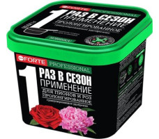 Удобрение пролонгированное Bona Forte гранулированное для пионов и роз с кремнием 1л