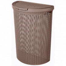 Корзина для белья "ECO Style" 460х265х610 мм (коричневый)