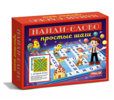 Настольная игра №58 "Найди слово Простые шаги"