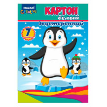 Картон А4 двухсторонний 240 гр./м 20 7л арт. м-16180сп
