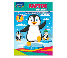 Картон А4 двухсторонний 240 гр./м 20 7л арт. м-16180сп