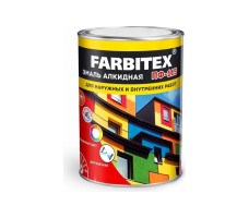 Эмаль алкидная FARBITEX ПФ-115 черный 400г