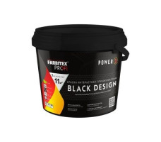Краска интерьерная FARBITEX PROFI глубокоматовая, высокоукрывистая черная 2,5 л. арт. 4300011867