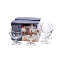 Набор бокалов для коньяка стекл. Tasting Time Cognac 0.25л 4шт. арт. Р9243 Набор бокалов для коньяка стекл. Tasting Time Cognac 0.25л 4шт. арт. Р9243