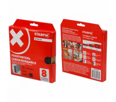 Уплотнитель "E" черный 10х4мм 6м STARFIX (SF1010-03)