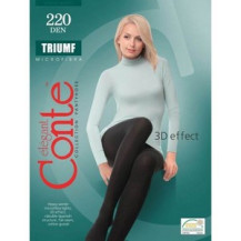 Колготки женские CONTE ELEGANT TRIUMF 220, р.6, nero Колготки женские CONTE ELEGANT TRIUMF 220, р.6, nero