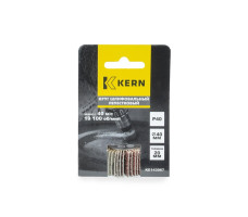 Круг шлифовальный лепестковый 40x20 мм, P40, с ц/х, KERN