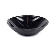 Салатник стеклокерам. Harena Black 20см арт. L8805