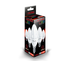 Лампа светодиодная LED-C37-8,5W-E14-3000K