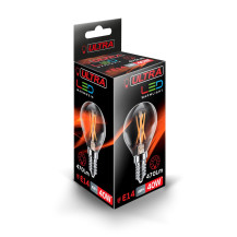 Лампа светодиодная LED G45 F 4W E14 3000K Лампа светодиодная LED G45 F 4W E14 3000K