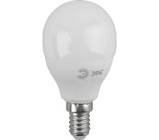 Лампа светодиодная шарик Эра LED-6.6 ВТ-Р45-2700К-Е14 арт. Р45-9W-827-Е14 Китай