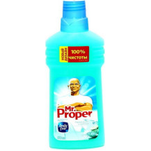 MR PROPER Моющая жидкость для полов и стен Горный ручей и прохлада 500мл MR PROPER Моющая жидкость для полов и стен Горный ручей и прохлада 500мл