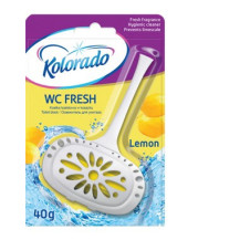 Hal освежитель для унитаза Kolorado WC Fresh Лимон 40г Hal освежитель для унитаза Kolorado WC Fresh Лимон 40г