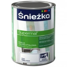 Эмаль Sniezka Supermal масляно- фталевая белая RAL9003 (0,4 л) для окон и дверей Эмаль Sniezka Supermal масляно- фталевая белая RAL9003 (0,4 л) для окон и дверей