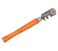 Стеклорез 6-роликовый STARTUL MASTER (ST4950-06) (с деревянной ручкой)
