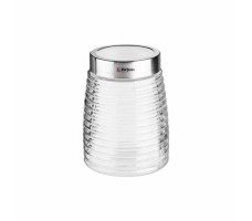Банка для сыпучих продуктов стеклянная PERFECTO LINEA "Ажур" 1250 мл.