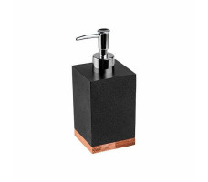 Диспенсер для мыла WOOD BLISS PERFECTO LINEA черный арт. 35-720101