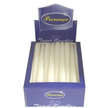 Свеча коничеcкая Provence 560108 белая Свеча коничеcкая Provence 560108 белая