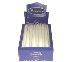 Свеча коничеcкая Provence 560108 белая
