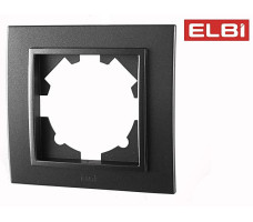 Рамка 1-я, дымчатый EL-BI Zena 608-011100-271