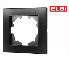 Рамка 1-я,дымчатый EL-BI Vega 510-011100-271