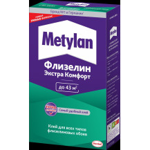 Клей обойный "Метилан Флизелин Экстра Комфорт", 300 гр. Клей обойный "Метилан Флизелин Экстра Комфорт", 300 гр.