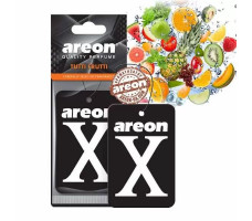 Ароматизатор воздуха (картонка) AREON X Tutti Frutti арт. ARE-XV14B
