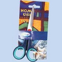 Ножницы 140мм HOME USE (пластиковые ручки с каучуковыми вставками),/12 Ножницы 140мм HOME USE (пластиковые ручки с каучуковыми вставками),/12