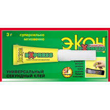 Клей Экон Экспресс секундный 3г Клей Экон Экспресс секундный 3г