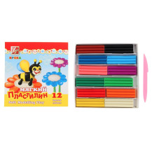 Пластилин мягкий "Кроха" 12 цветов Пластилин мягкий "Кроха" 12 цветов