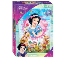 Мозаика puzzle 104 "Белоснежка - 3" Disney