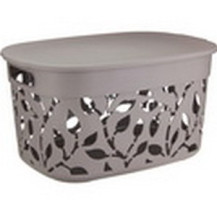 Коробка ФЛОРА12,0л (французский серый) с крышкой Коробка ФЛОРА12,0л (французский серый) с крышкой