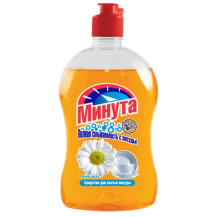 Минута средство для мытья посуды 500 г ромашка
